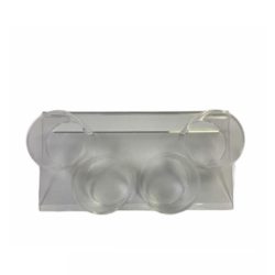 Support présentoir 4 trous