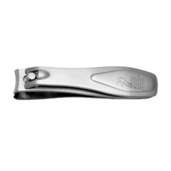 Coupe-ongle courbé Acier inox fini satiné 3" MBI