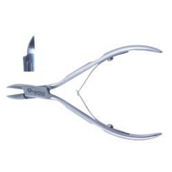 Ultra thin ingrown toenail tweezers Qualinox PREMIUM