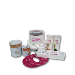 Ensemble de départ épilation à la cire tiède Depilève simple